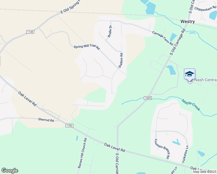 map of restaurants, bars, coffee shops, grocery stores, and more near 1390 Stallion Road in Rocky Mount