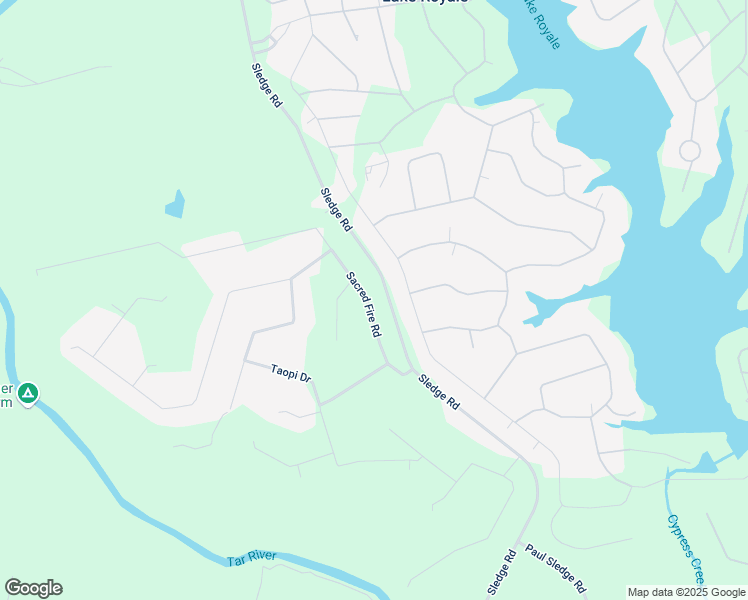 map of restaurants, bars, coffee shops, grocery stores, and more near 126 Sacred Fire Road in Louisburg