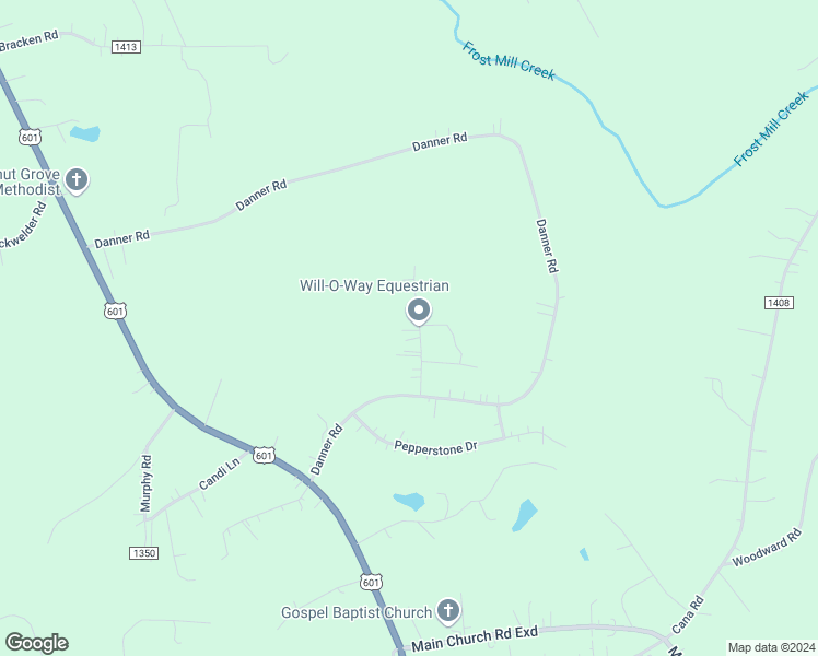 map of restaurants, bars, coffee shops, grocery stores, and more near Camellia Lane in Davie County