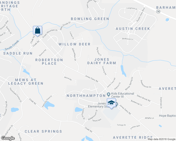 map of restaurants, bars, coffee shops, grocery stores, and more near 925 Jones Dairy Rd in Wake Forest