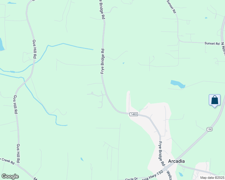 map of restaurants, bars, coffee shops, grocery stores, and more near 980 Frye Bridge Road in Clemmons