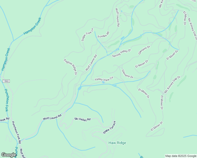 map of restaurants, bars, coffee shops, grocery stores, and more near 442 Valley View Circle in Mars Hill
