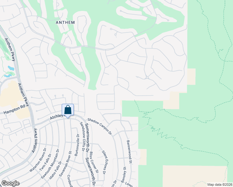 map of restaurants, bars, coffee shops, grocery stores, and more near 11 Morninglow Pass in Henderson