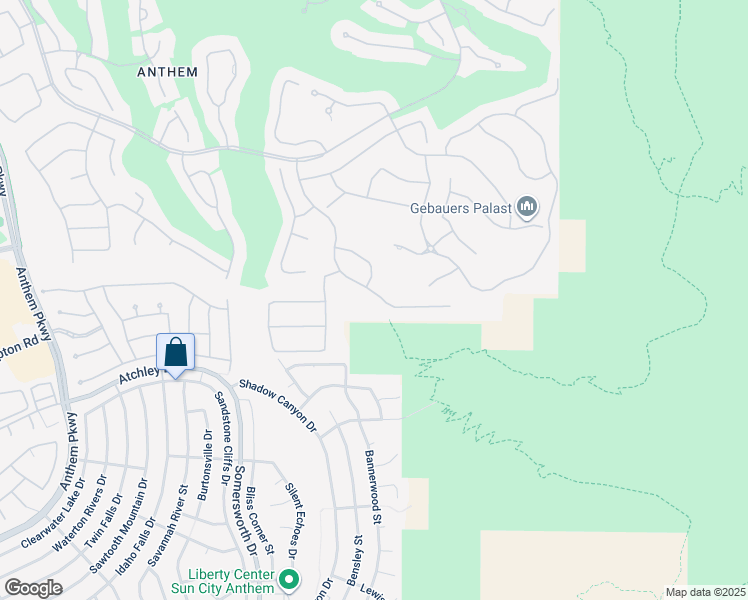 map of restaurants, bars, coffee shops, grocery stores, and more near 37 Stonemark Drive in Henderson