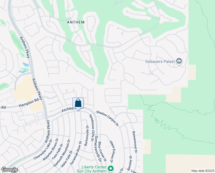 map of restaurants, bars, coffee shops, grocery stores, and more near 6 Douglas Grove Road in Henderson