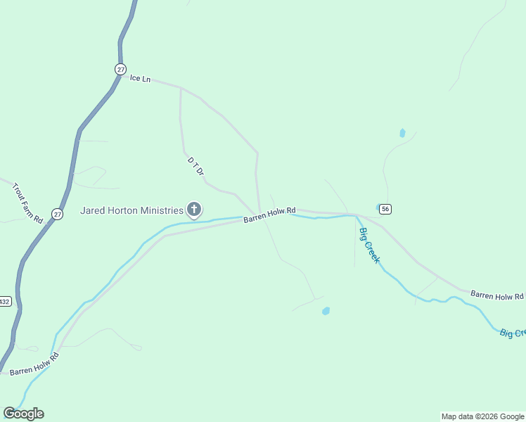 map of restaurants, bars, coffee shops, grocery stores, and more near 1188 Barren Hollow Road in Marshall