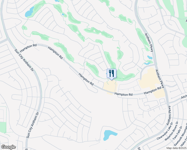 map of restaurants, bars, coffee shops, grocery stores, and more near 2706 Grand Forks Road in Henderson