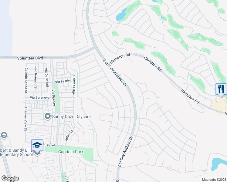 map of restaurants, bars, coffee shops, grocery stores, and more near 1987 Oliver Springs Street in Henderson
