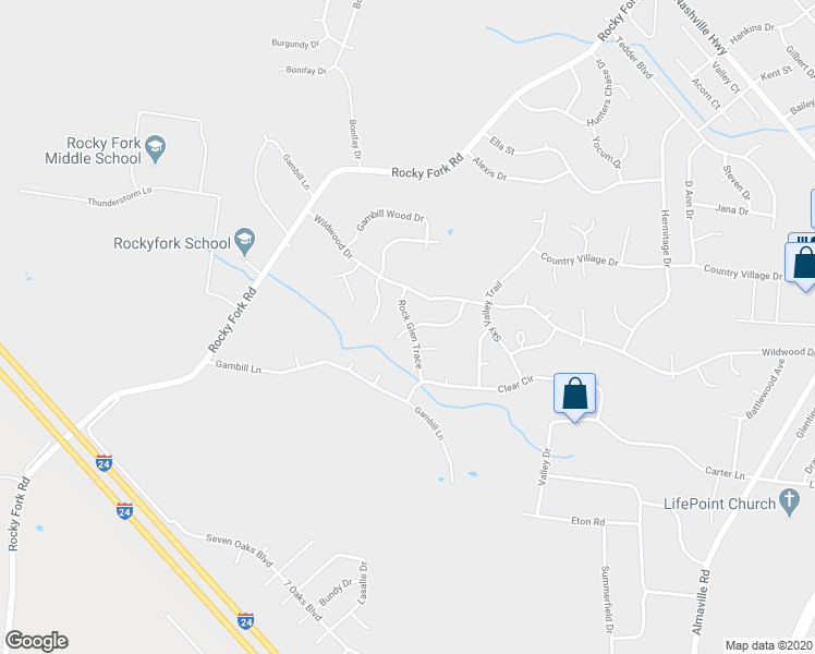 map of restaurants, bars, coffee shops, grocery stores, and more near 1116 Emma May Point in Smyrna