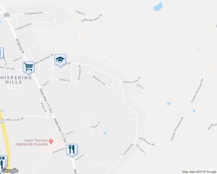 map of restaurants, bars, coffee shops, grocery stores, and more near 610 Madison Avenue in Sparta