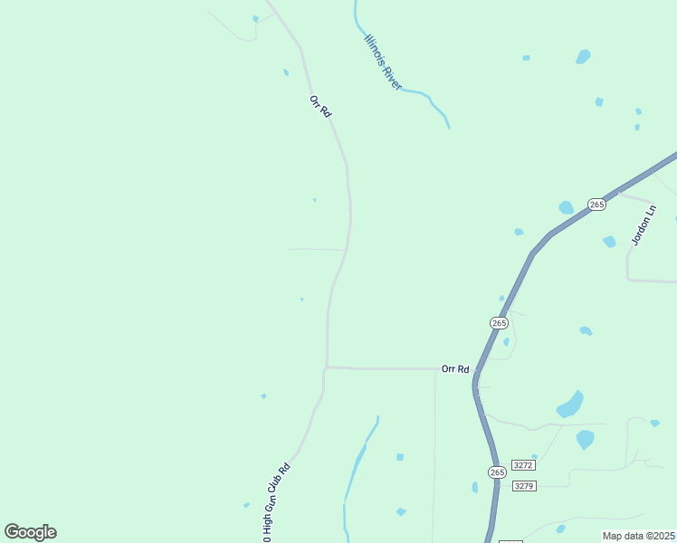 map of restaurants, bars, coffee shops, grocery stores, and more near 11593 Orr Road in Prairie Grove