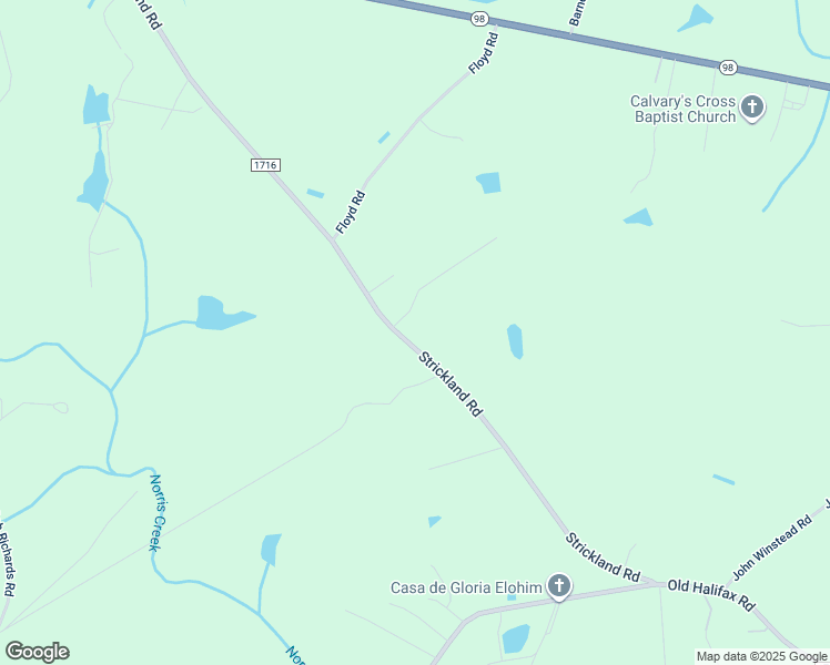 map of restaurants, bars, coffee shops, grocery stores, and more near 100 Truelove Lane in Louisburg