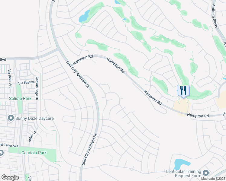 map of restaurants, bars, coffee shops, grocery stores, and more near 2874 Hartwick Pines Drive in Henderson