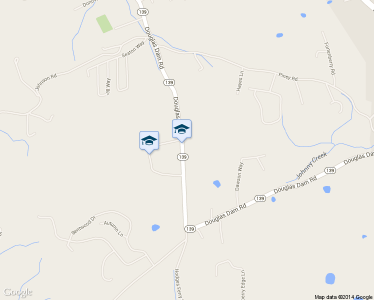 map of restaurants, bars, coffee shops, grocery stores, and more near 3280 Douglas Dam Road in Kodak