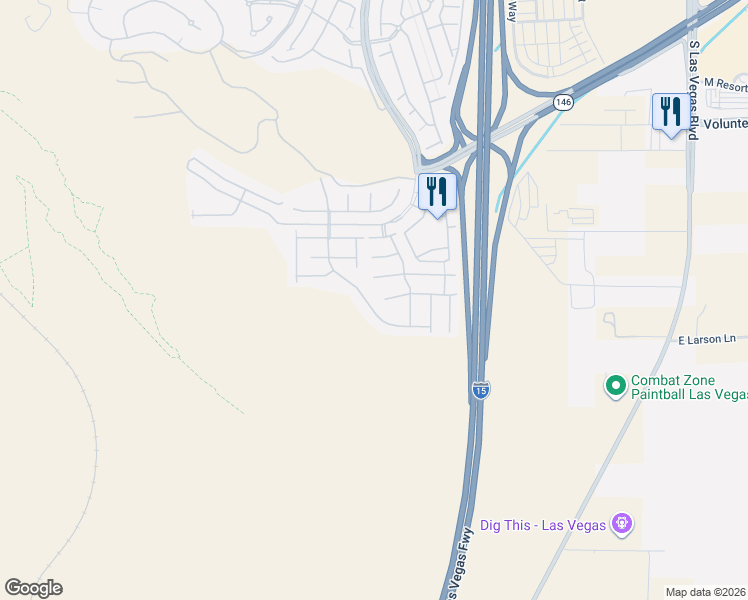 map of restaurants, bars, coffee shops, grocery stores, and more near 12818 New Providence Street in Las Vegas