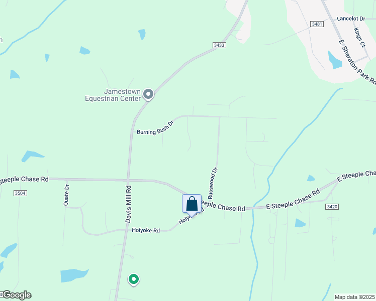map of restaurants, bars, coffee shops, grocery stores, and more near 6208 Oak Bur Court in Pleasant Garden