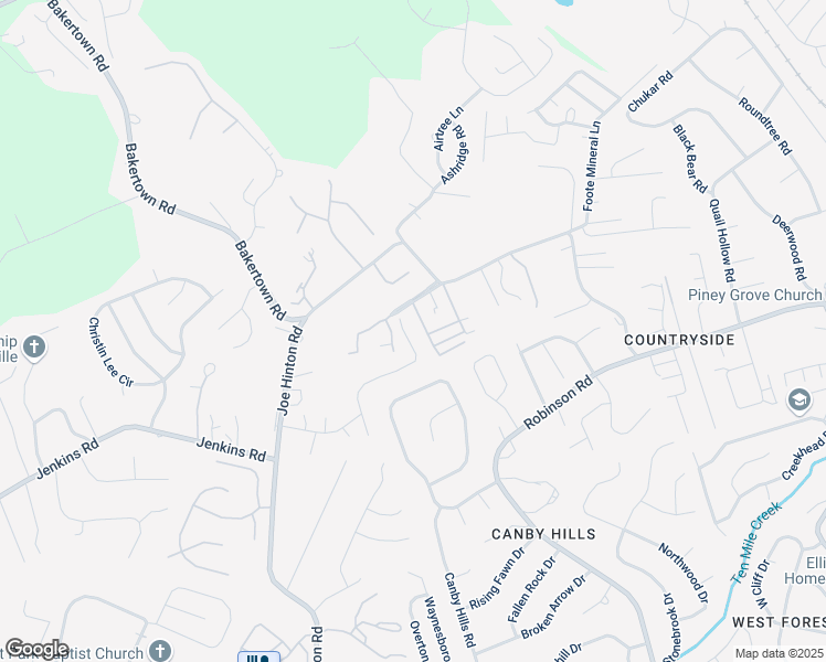 map of restaurants, bars, coffee shops, grocery stores, and more near 1744 Woodpointe Drive in Knoxville