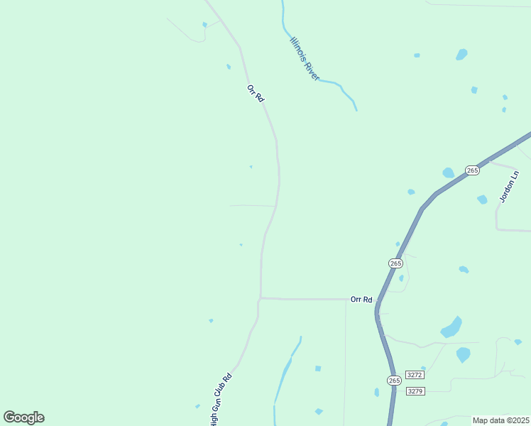 map of restaurants, bars, coffee shops, grocery stores, and more near 11593 Orr Road in Prairie Grove
