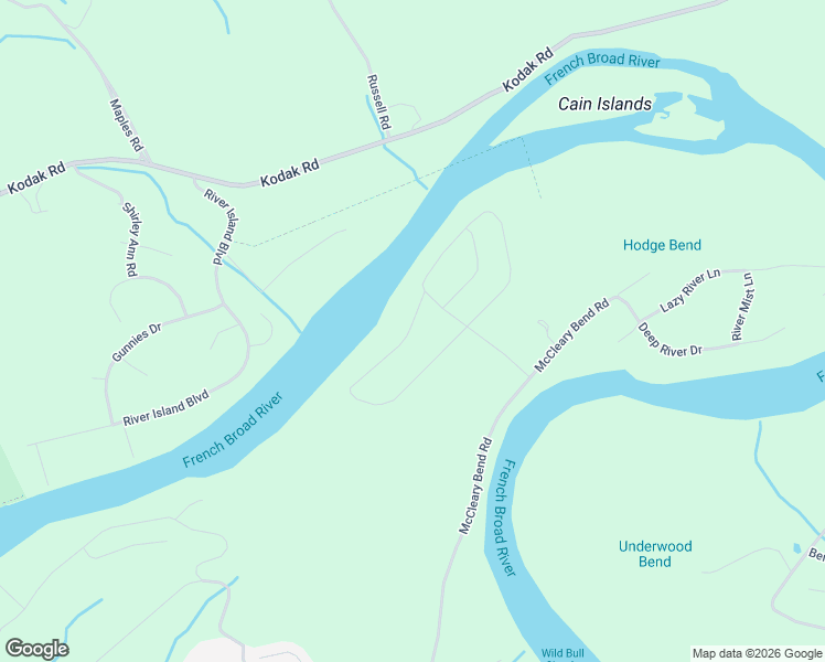 map of restaurants, bars, coffee shops, grocery stores, and more near 2063 Farm Blvd in Sevierville