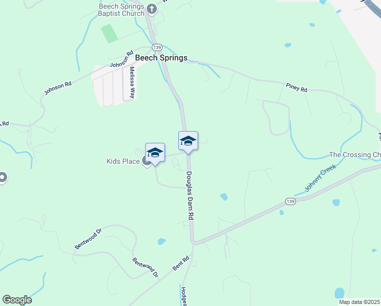 map of restaurants, bars, coffee shops, grocery stores, and more near 3280 Douglas Dam Road in Kodak
