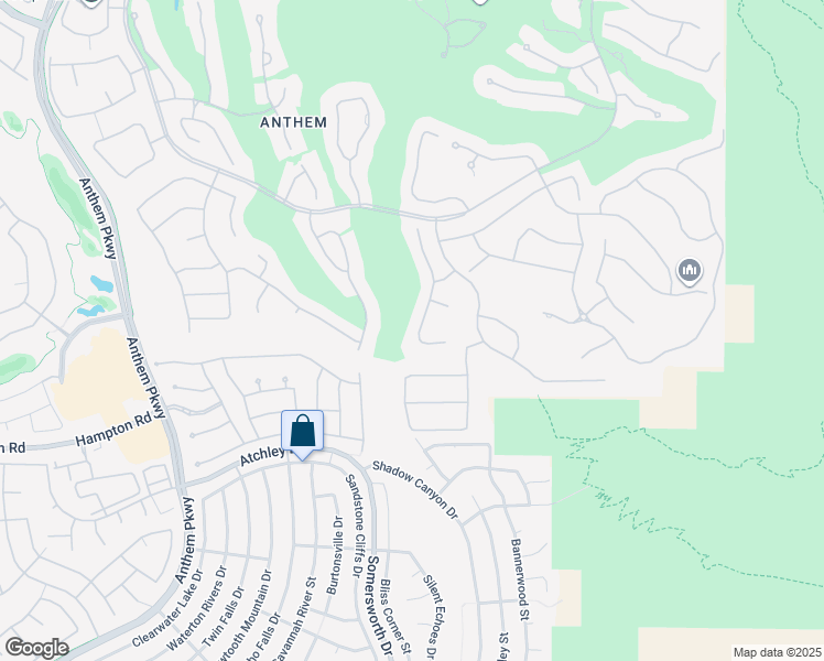 map of restaurants, bars, coffee shops, grocery stores, and more near 33 Hassayampa Trail in Henderson