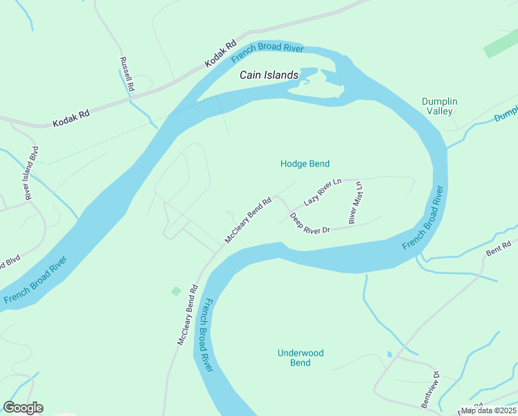 map of restaurants, bars, coffee shops, grocery stores, and more near 1440 McCleary Bend Road in Sevierville