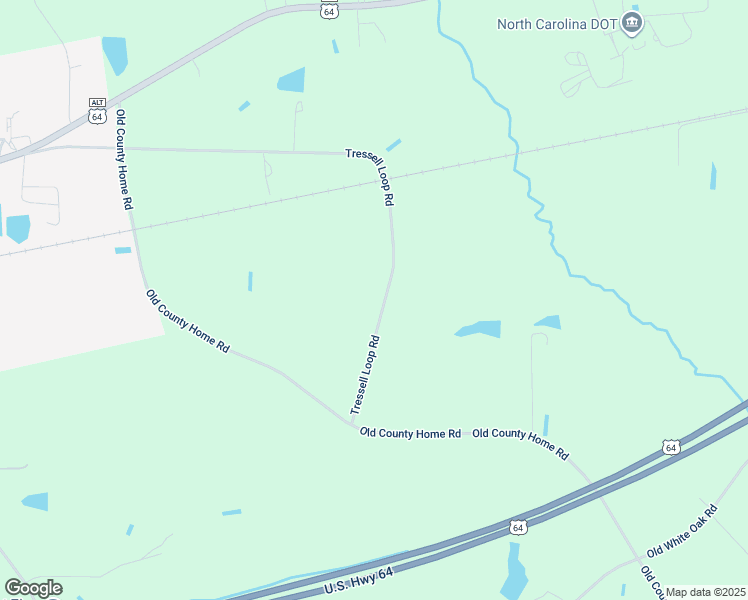 map of restaurants, bars, coffee shops, grocery stores, and more near Tressell Loop Road in Nash County