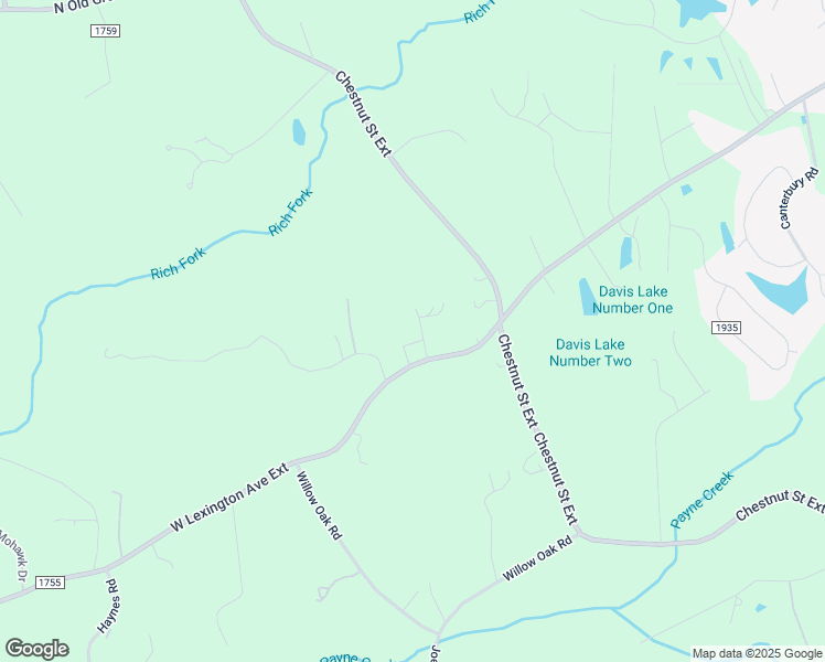 map of restaurants, bars, coffee shops, grocery stores, and more near 190 Calvin Street in High Point