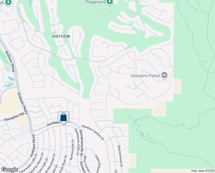map of restaurants, bars, coffee shops, grocery stores, and more near 11 Stonemark Drive in Henderson