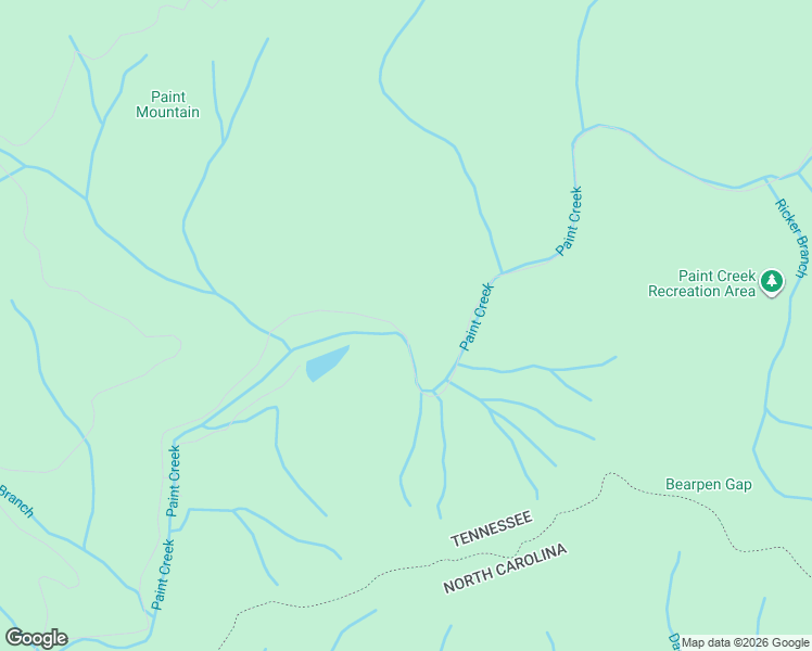 map of restaurants, bars, coffee shops, grocery stores, and more near 5490 Lower Paint Creek Rd in Greeneville
