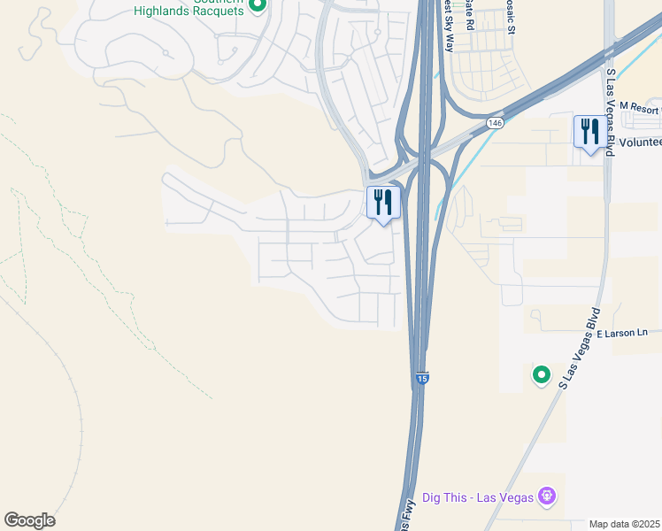 map of restaurants, bars, coffee shops, grocery stores, and more near 3456 Boleo Court in Las Vegas
