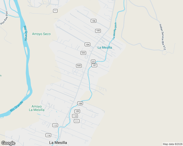 map of restaurants, bars, coffee shops, grocery stores, and more near 189A New Mexico 399 in Española