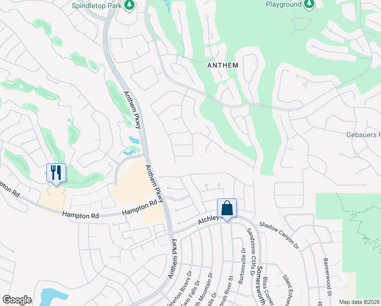 map of restaurants, bars, coffee shops, grocery stores, and more near 18 Mohansic Road in Henderson