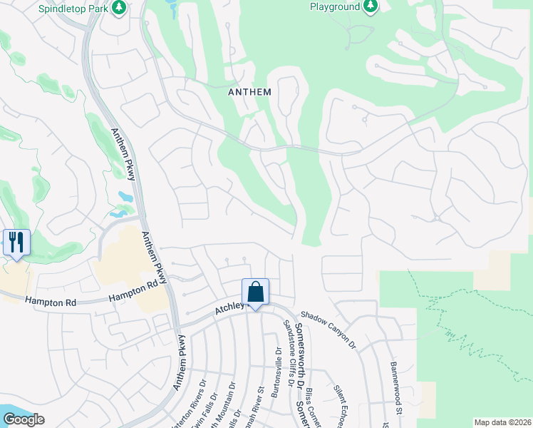 map of restaurants, bars, coffee shops, grocery stores, and more near 30 Candlewyck Drive in Henderson