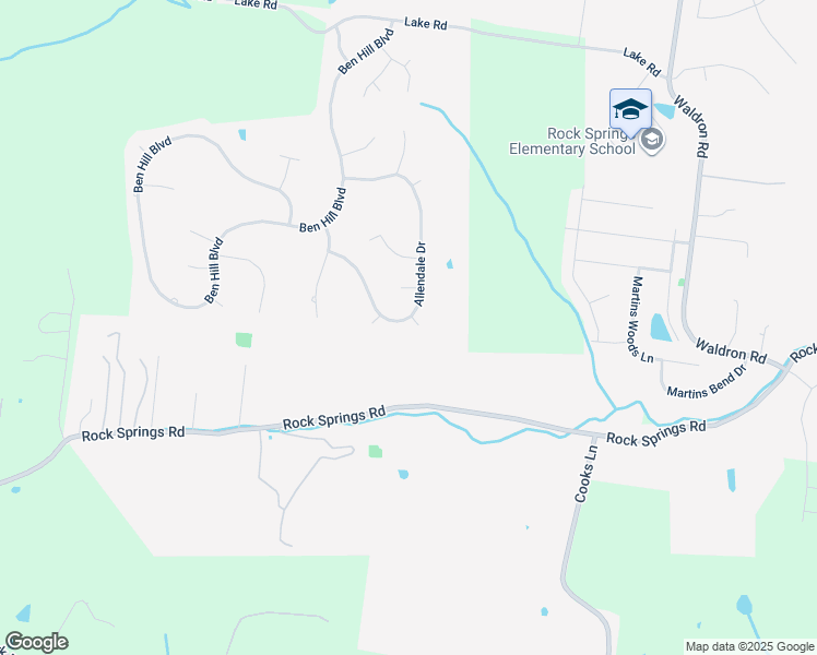 map of restaurants, bars, coffee shops, grocery stores, and more near 1653 Allendale Drive in Nolensville