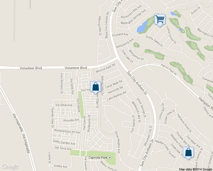 map of restaurants, bars, coffee shops, grocery stores, and more near 3057 Fort Stanwix Road in Henderson