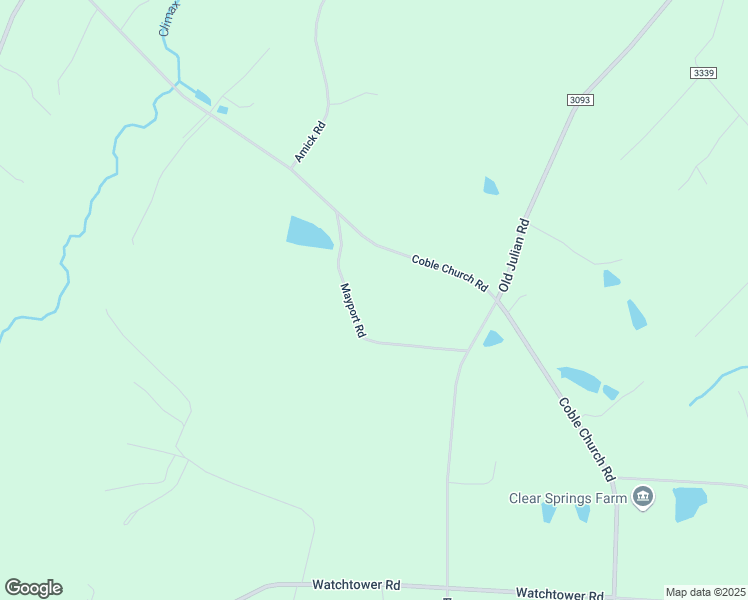 map of restaurants, bars, coffee shops, grocery stores, and more near 6126 Mayport Road in Julian
