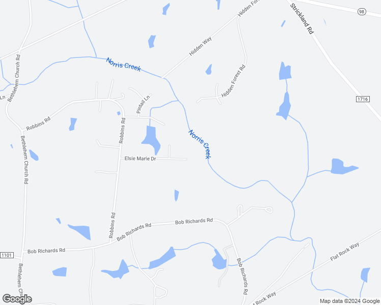 map of restaurants, bars, coffee shops, grocery stores, and more near 137 Elsie Marie Drive in Youngsville