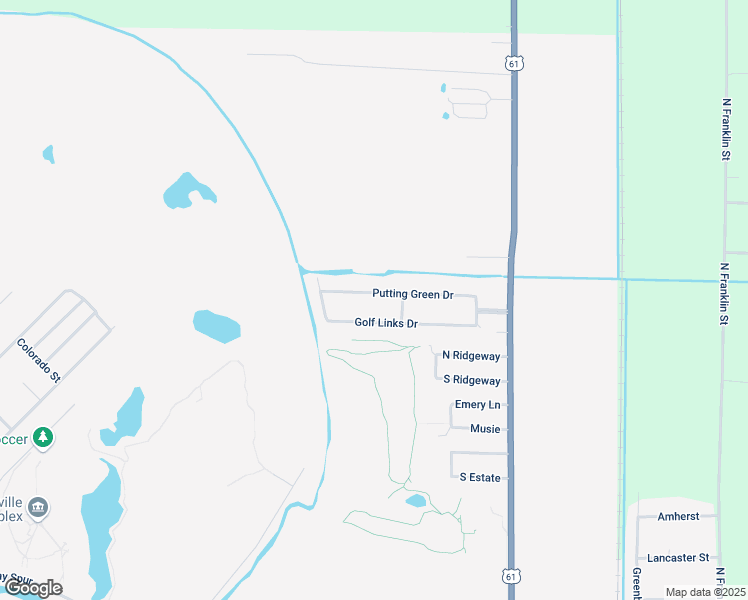 map of restaurants, bars, coffee shops, grocery stores, and more near 913 Putting Green Drive in Blytheville