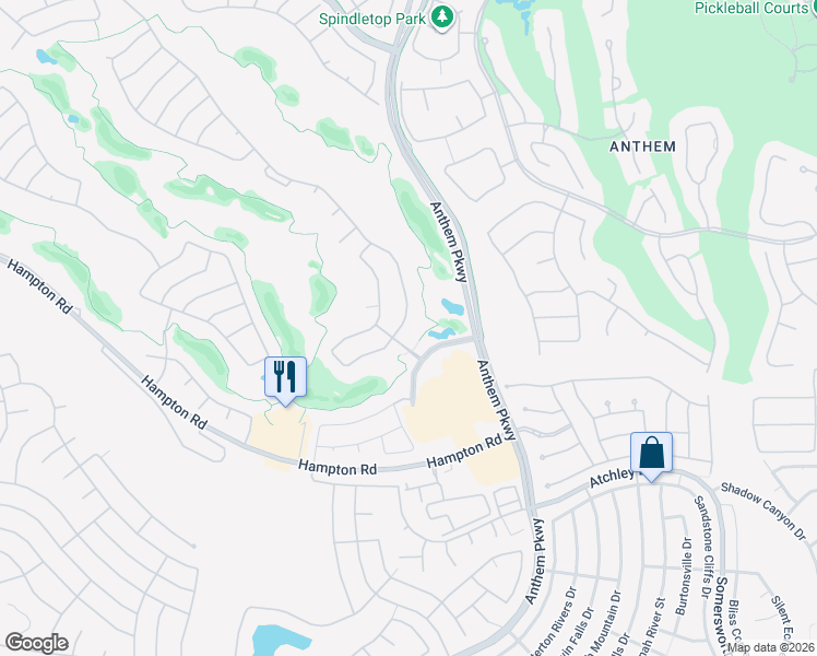 map of restaurants, bars, coffee shops, grocery stores, and more near 1911 Williamsport Street in Henderson
