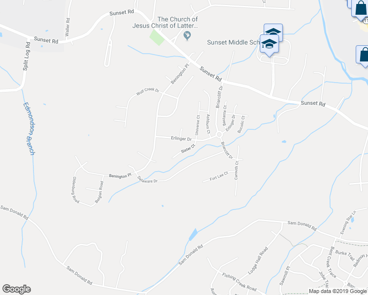 map of restaurants, bars, coffee shops, grocery stores, and more near 2119 Sister Court in Nolensville