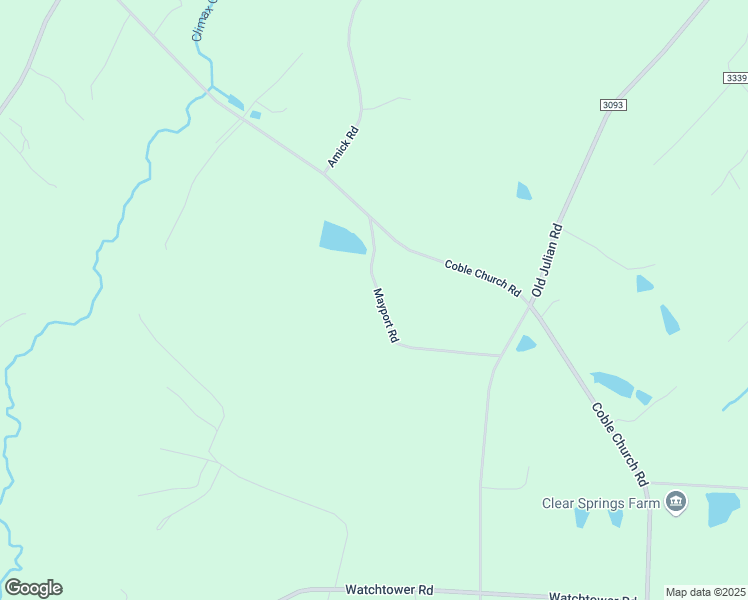 map of restaurants, bars, coffee shops, grocery stores, and more near 6126 Mayport Road in Julian