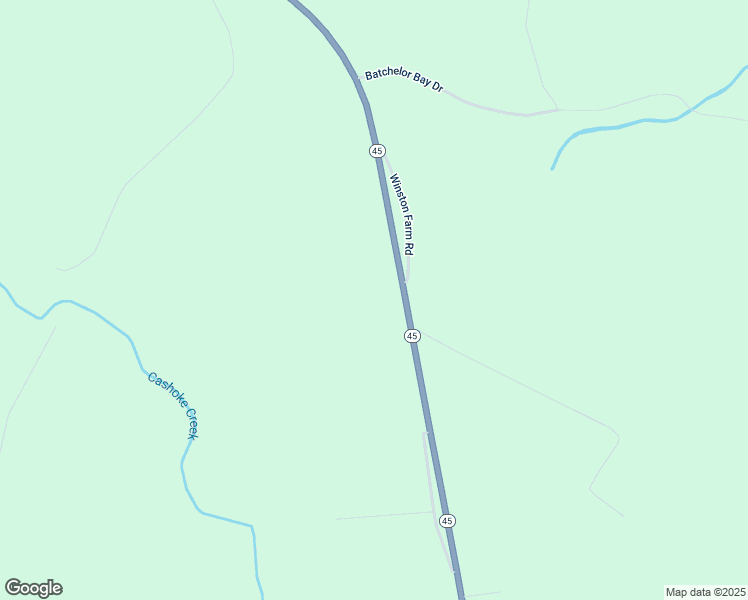 map of restaurants, bars, coffee shops, grocery stores, and more near 1228 North Carolina 45 in Merry Hill