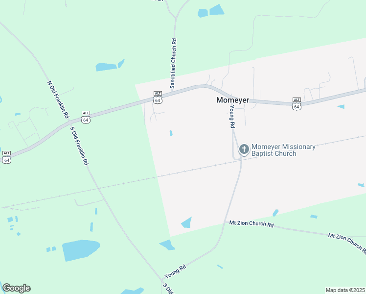 map of restaurants, bars, coffee shops, grocery stores, and more near Momeyer Way in Momeyer