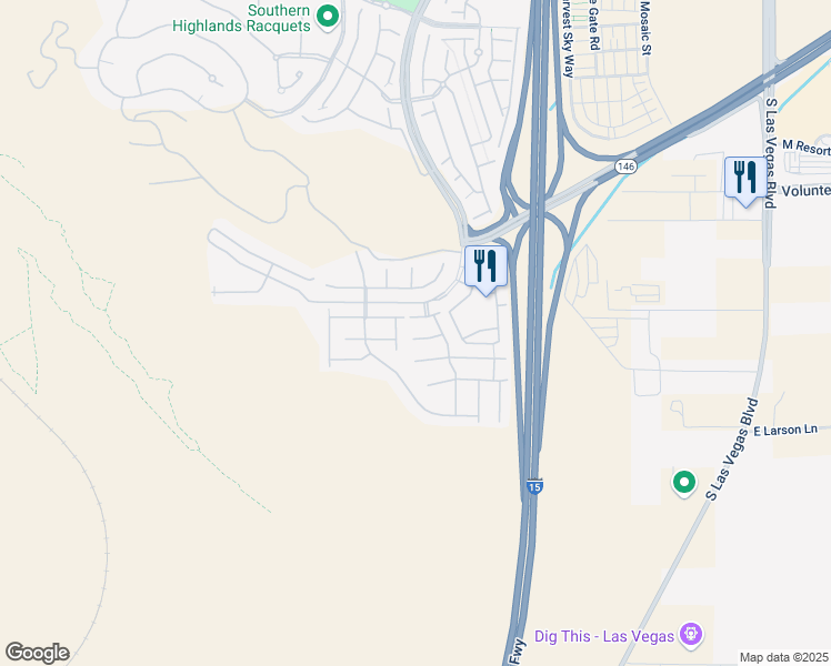 map of restaurants, bars, coffee shops, grocery stores, and more near 3456 Boleo Court in Las Vegas