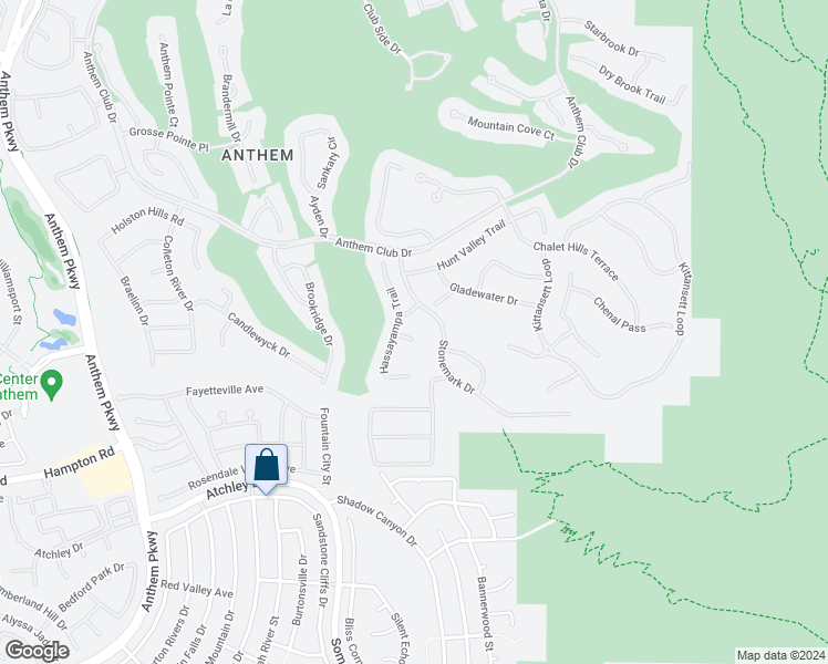 map of restaurants, bars, coffee shops, grocery stores, and more near 4 Caves Valley Court in Henderson