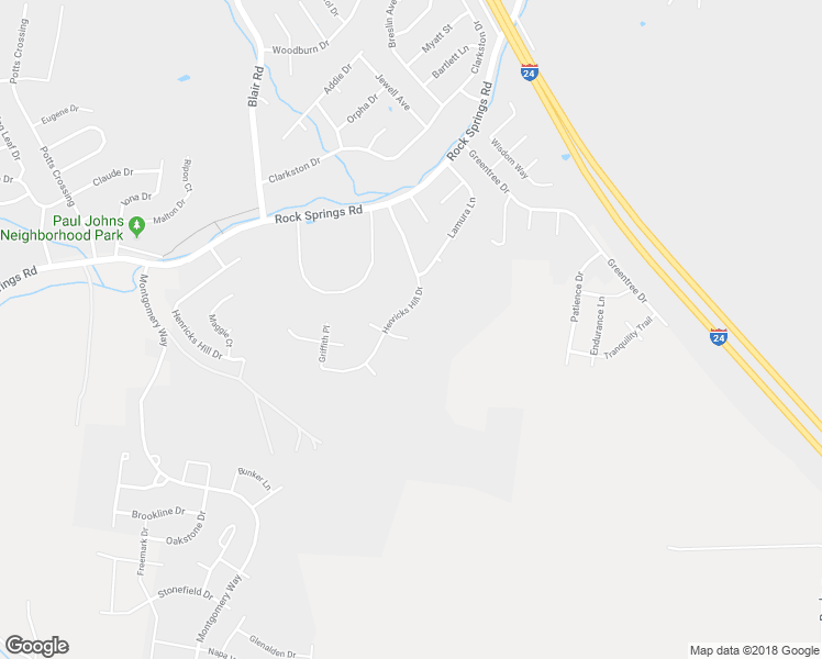 map of restaurants, bars, coffee shops, grocery stores, and more near 2005 Skinner Drive in Smyrna