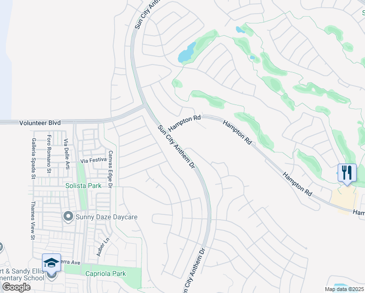 map of restaurants, bars, coffee shops, grocery stores, and more near 1950 Colvin Run Drive in Henderson