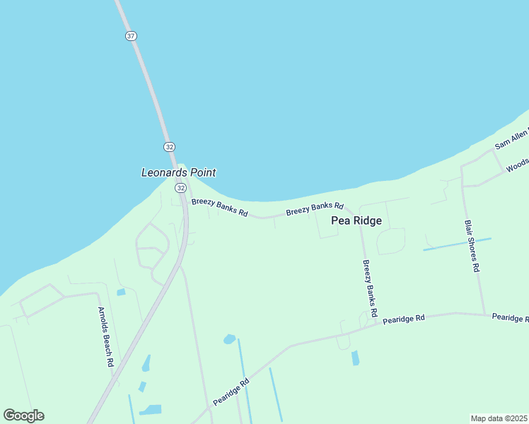 map of restaurants, bars, coffee shops, grocery stores, and more near 299 Breezy Banks Road in Roper