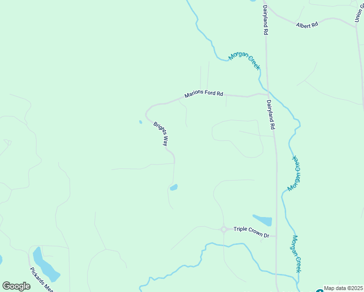 map of restaurants, bars, coffee shops, grocery stores, and more near 8006 Brights Way in Chapel Hill